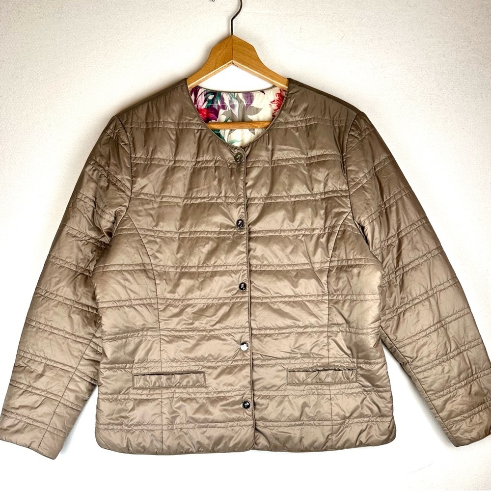 Tommy Bahama Hermosa Reversible Puffer Jacket Tropical